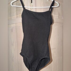 Capezio Black womens Bodysuit